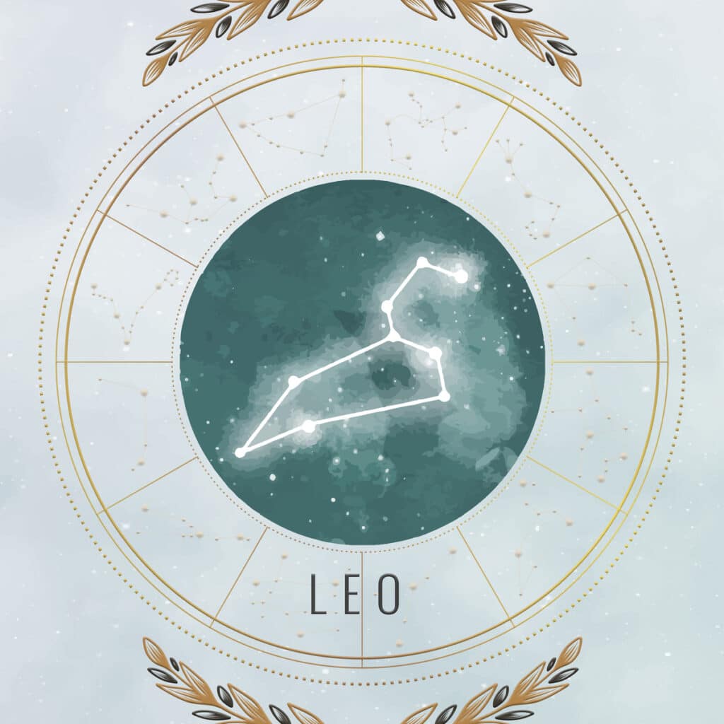 Lion signe astro